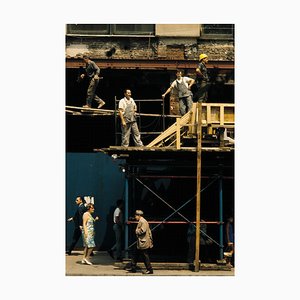 Chantier de Construction à Manhattan, 1981
