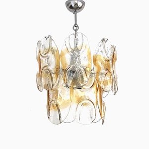 Vintage Murano Glass Chandelier from Mazzega