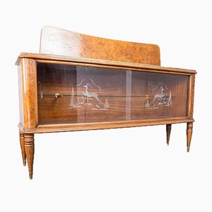 Vintage Walnuss Sideboard, 1950er