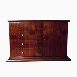 Art Deco Cuban Rosewood Veneer Cabinet