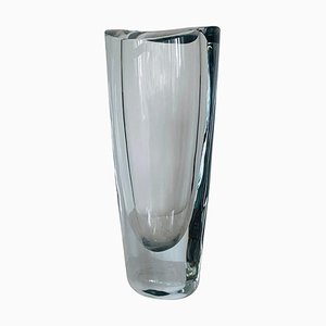 Swedish Crystal Vase from Orrefors, 1960s