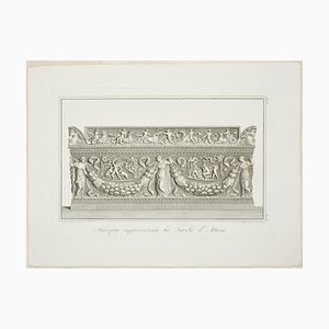 Giovanni Battista Leonetti, Sarcophagus Representing the Story of Actaeon, 1821