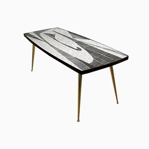 Mid-Century Modern Sculptural Mosaic Coffee Table by Berthold Muller