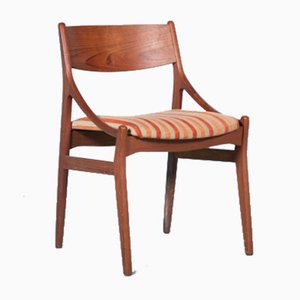 Silla danesa Mid-Century de Vestervig Eriksen para Tromborg, Denmark, años 60