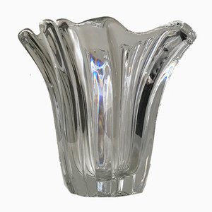 Vintage Crystal Shooting Star Vase from Kosta