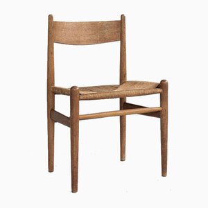 Midcentury Danish CH36 chair in oak by Hans Wegner for Carl & Søn