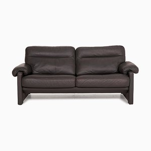 DS 70 Gray Leather Sofa from de Sede