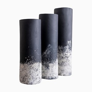 Sand Vasen von Biancodichina, 3er Set