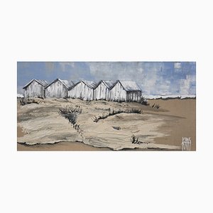 Michèle Kaus, Les Cabanes de Plage, 2019