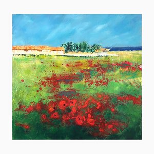 Dany Soyer, Coquelicots sur l'Ile de Ré, 2018