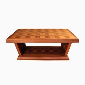 Art Deco Dining Table with Chequered Pattern