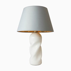 Little Crush II Table Lamp with White Base & Grey Shade from Mineheart