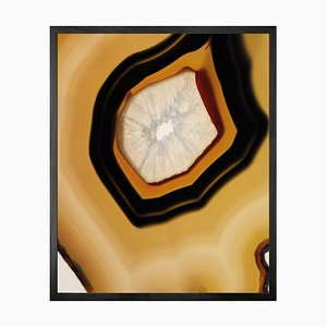 Geode 2, Gerahmte Medium Bedruckte Leinwand von Mineheart