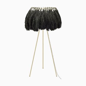 Lampadaire Plume Noir de Mineheart