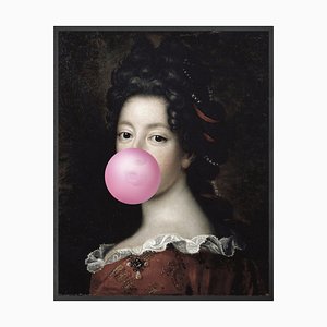 Large Bubblegum Portrait - 1 Printed Canvas from Mineheart