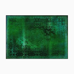 Kashan Remix Green Rug from Mineheart