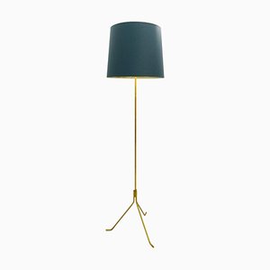 Lampadaire Tripode en Laiton