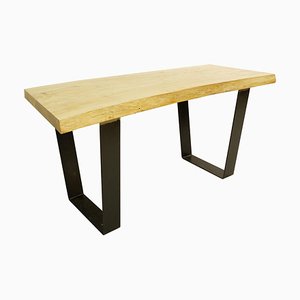 Table de Salle à Manger avec Pieds en Métal