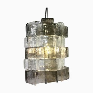 Lámpara colgante de cristal de Murano de Carlo Nason, Italy, años 60