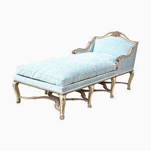 Sofá cama toscano tapizado, siglo XVIII
