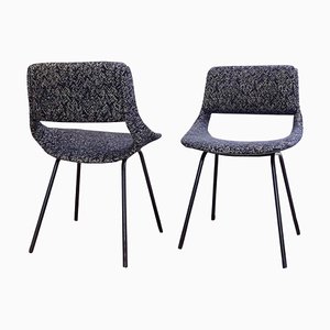 Set of Upholstered Chairs by Louis Paolozzi for Zol