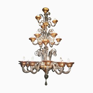 Lampadario Art Deco veneziano