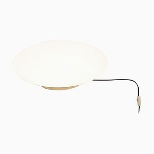 Large Opaline Glass Table Lamp