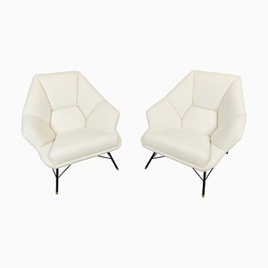 Mid-Century Italian Armchairs, Set of 2