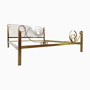 Brass Bed by Luciano Frigerio, 1970s
