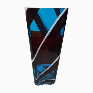 Model 4595 Scozzese Vase by Fulvio Bianconi for Venini, 1950s