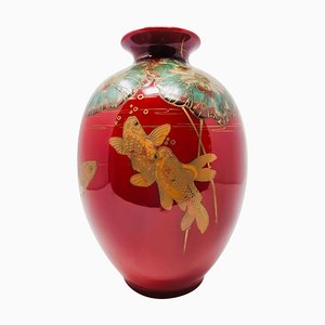 Vaso Art Nouveau di W. Ģ. Hodkinson per Doulton & Co.