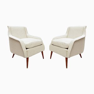 802 Armchairs by Carlo De Carli for Cassina, 1950s, Set of 2