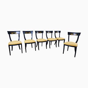 Belgische Stühle im Empire Stil, 6er Set