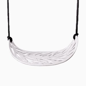 Columpio de aluminio con forma de hoja de otoño