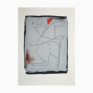 Marino Marini, Acrobates, Gravure Originale et Aquatinte, 1963