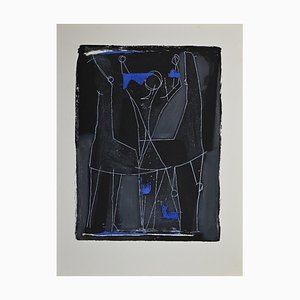 Marino Marini, Colibri, Gravure Originale et Aquatinte, 1963