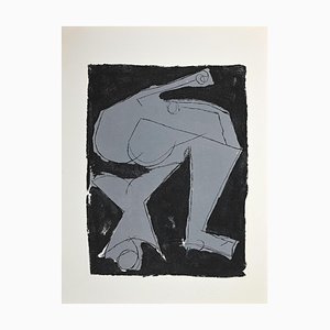 Marino Marini, Warrior, Original Etching and Aquatint, 1963