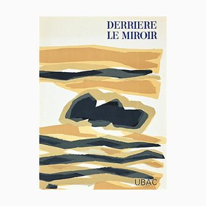 Litografia originale, 1964 Raoul Ubac, cover for Behind the Mirror