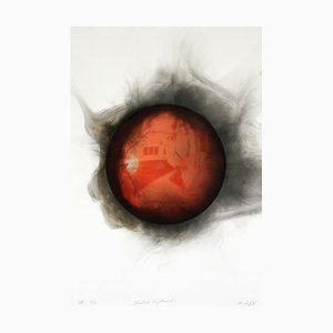 Retina Capture 2, Smoke on Paper, 2010