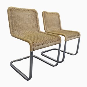 Set of Chairs by A. Lorenz for Tecta, Germany, 1970s