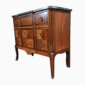 Transition Chest of Drawers Inlaid with Noble Woods