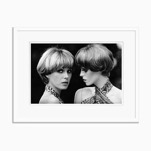Twice as Lumley Archival Pigment Print Encadré en Blanc par Doreen Spooner