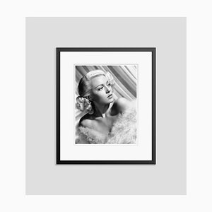 Impresión de pigmento Archival de Lana Turner enmarcada en negro