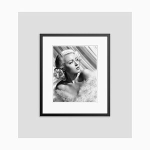 Lana Turner Archival Pigment Print Encadré en Noir