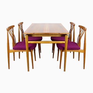 Dining Table & Chairs Set, Set of 5