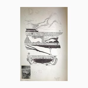 Ennio Pouchard, The Big Dream, Siebdruck, 1976