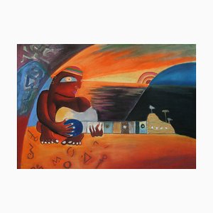 Runzovsky, Senza titolo, 2000, Pastello su carta