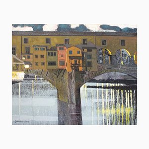 Andrzej Borowski, Ponte Vecchio am Abend, 2015