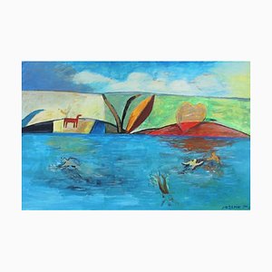 Iszchan Nazarian, Schwimmende Kinder, 2009