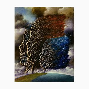 Rafal Olbinski, Immer zusammen, 2020